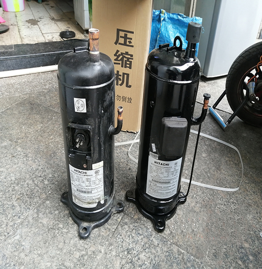 芝罘中央空调压缩机的更换维修